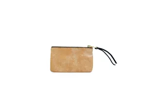 Leather Pouch, in Tan Gold Dust