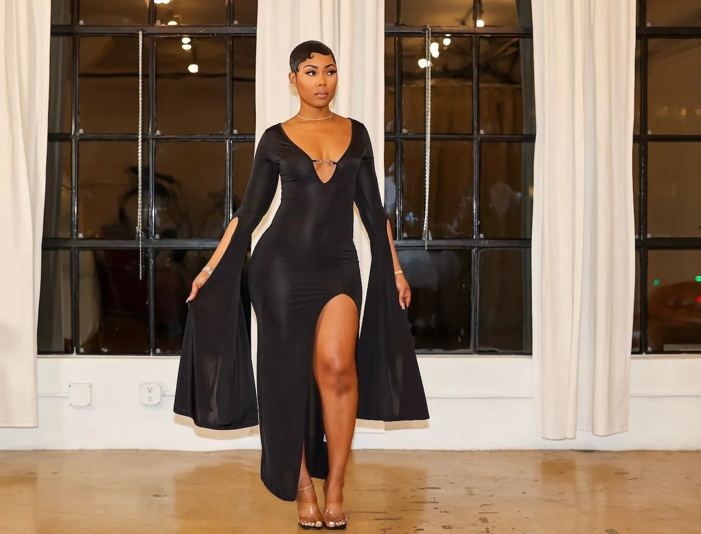 Life Of Luxury Dress (Black)