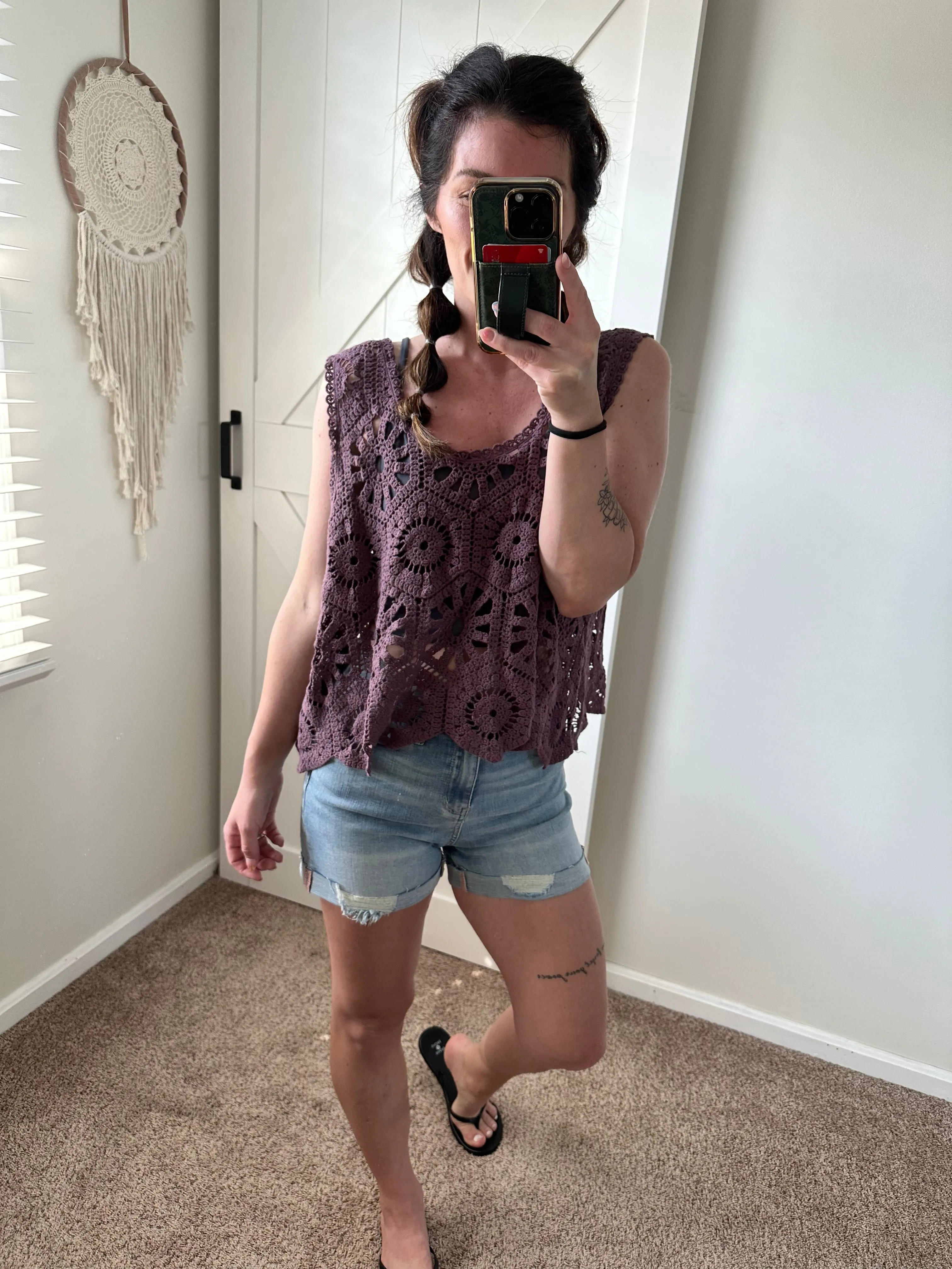 Little Talks Crochet Tank - PREORDER