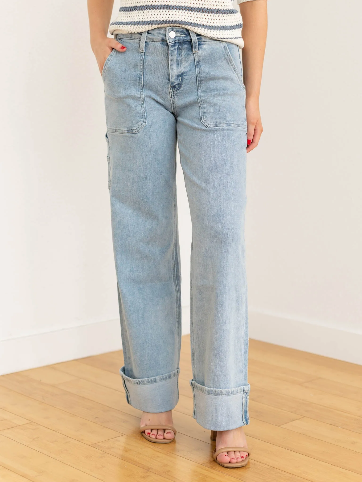 Lovervet Stellar High Rise Cuffed Wide