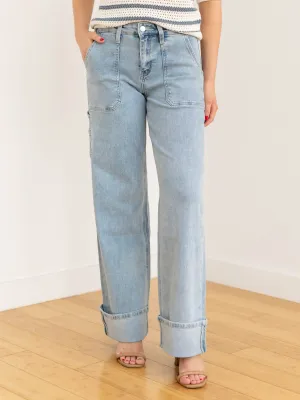 Lovervet Stellar High Rise Cuffed Wide