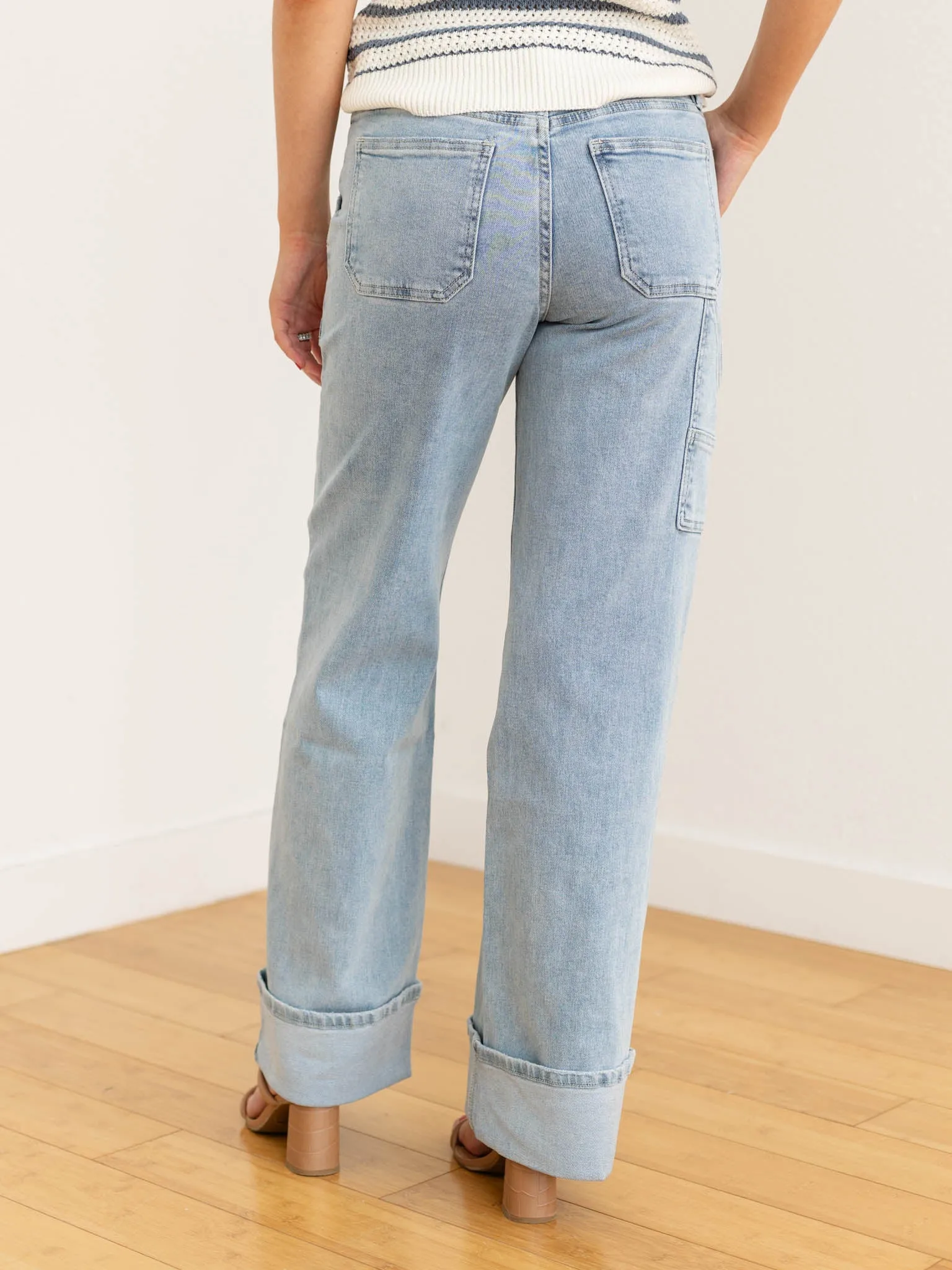 Lovervet Stellar High Rise Cuffed Wide
