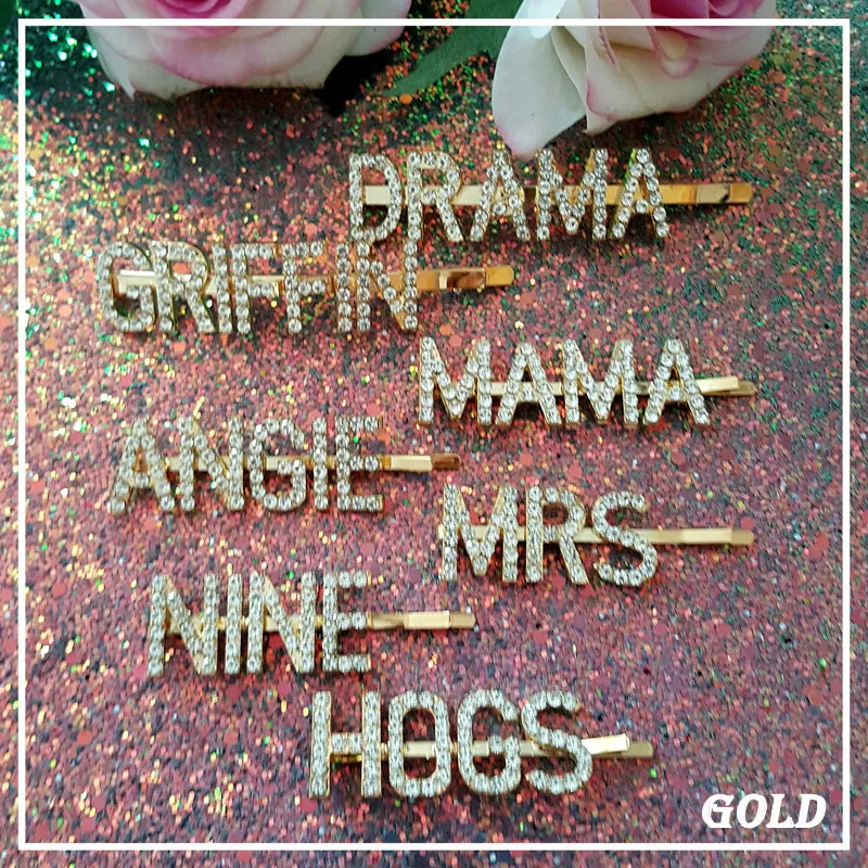 Luxe Golden Goose Clip - Personalized