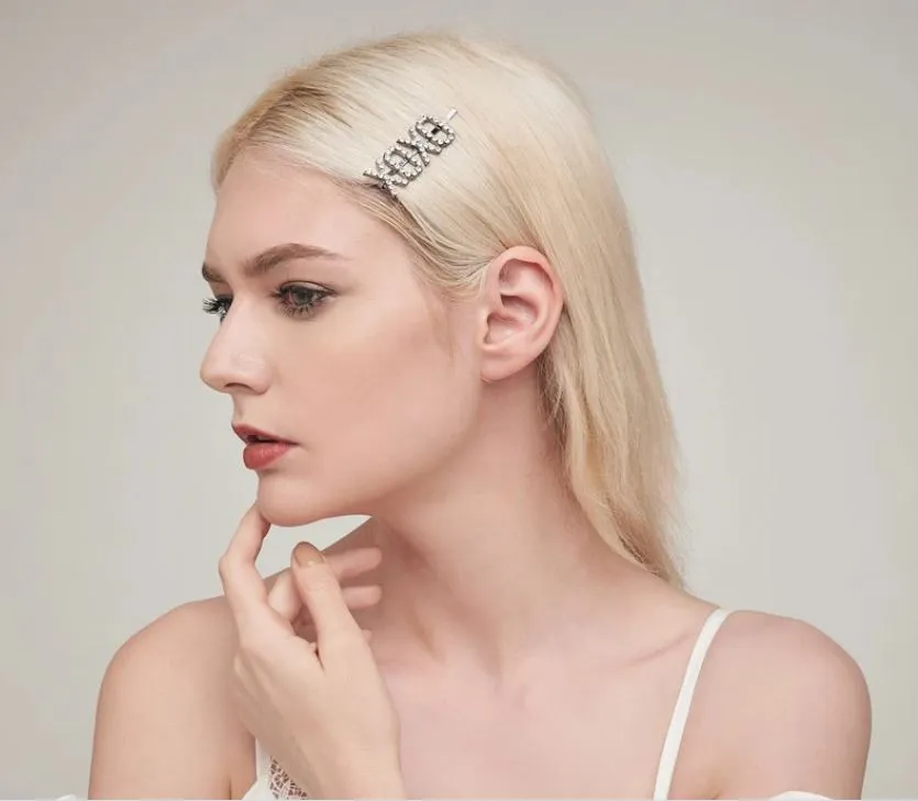 Luxe Silver Glacier Clip - Personalized
