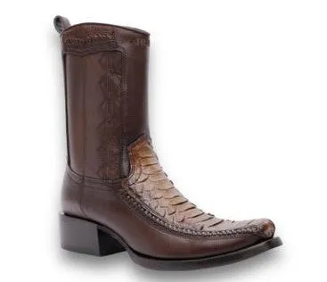 Mahuestic Python Ankle Boots