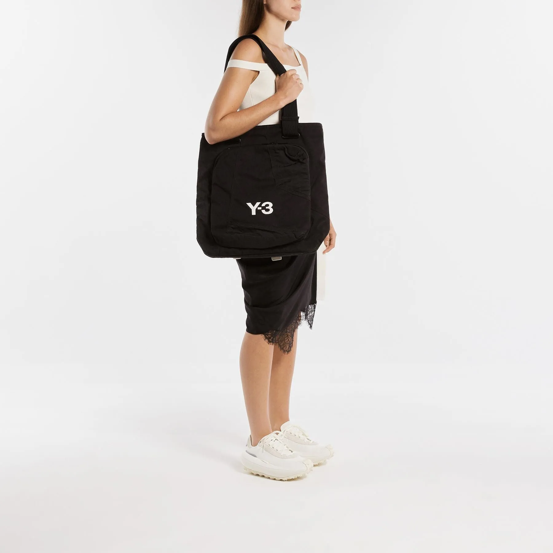 Marathon Tr Sneakers - Y-3 - Off-White - Leather
