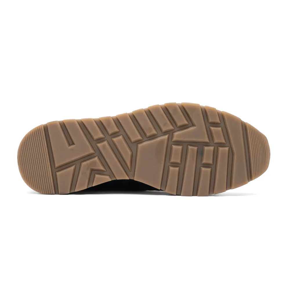 Marco Di Milano Alonzo Black All Over Caiman Crocodile Sneakers