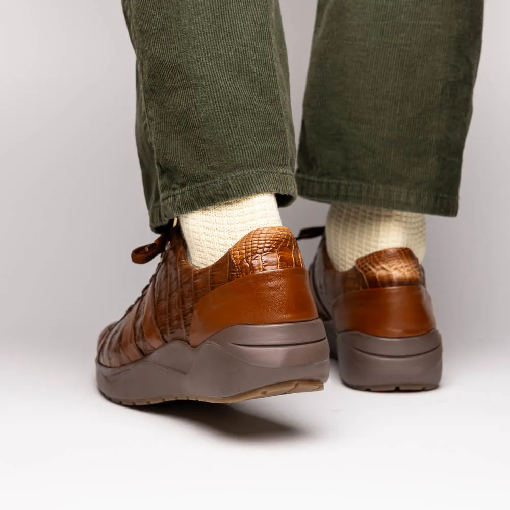 Marco Di Milano Nino in Bay Apache Caiman Sneakers
