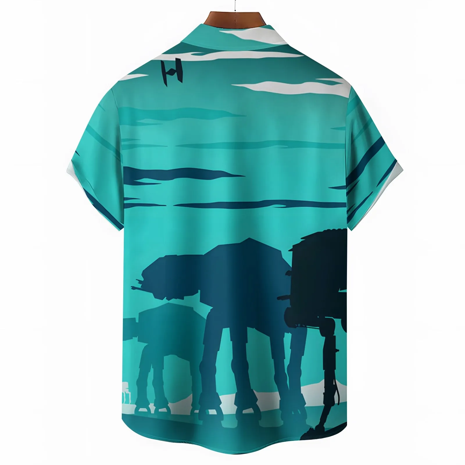 Men's Hawaiian Casual Short Sleeve Shirt 2404001857
