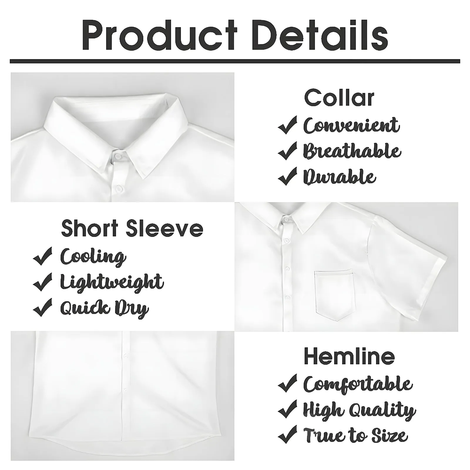 Men's Hawaiian Casual Short Sleeve Shirt 2404001857