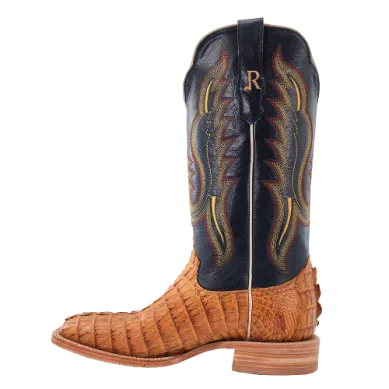 MENS SADDLE HORNBACK CAIMAN R WATSON BOOTS
