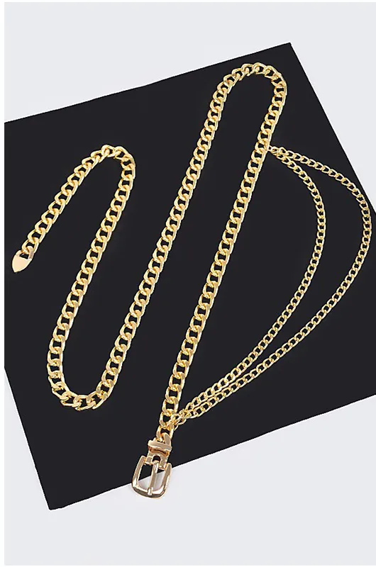 Metal Waist Chain Belt