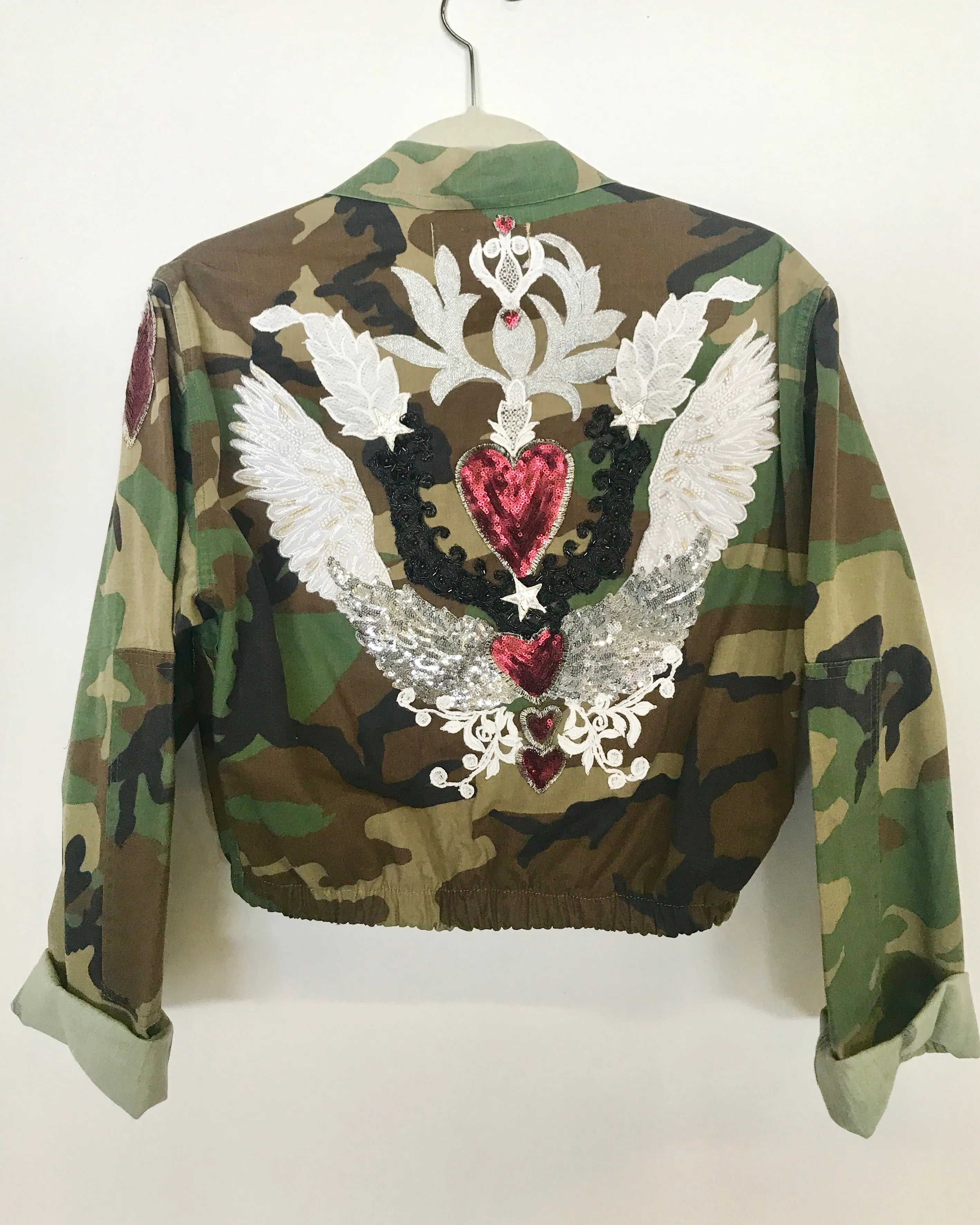 NEW Sacred Heart Bomber Jacket