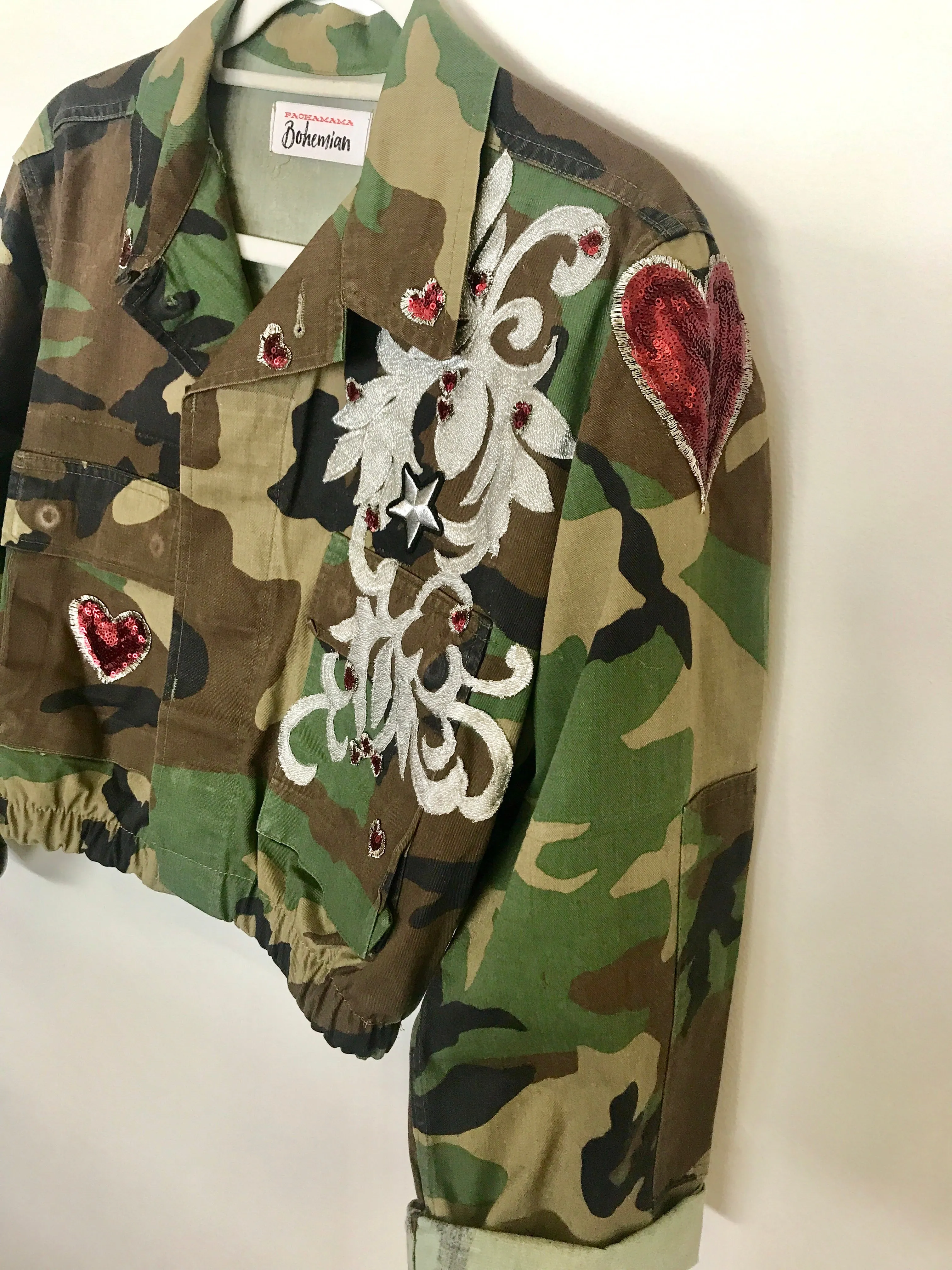 NEW Sacred Heart Bomber Jacket
