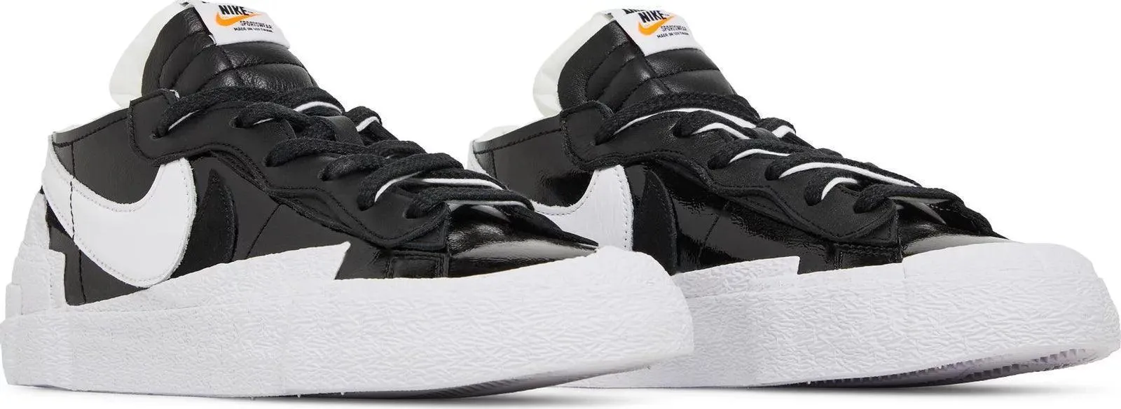 Nike Blazer Low Sacai Black Patent Leather