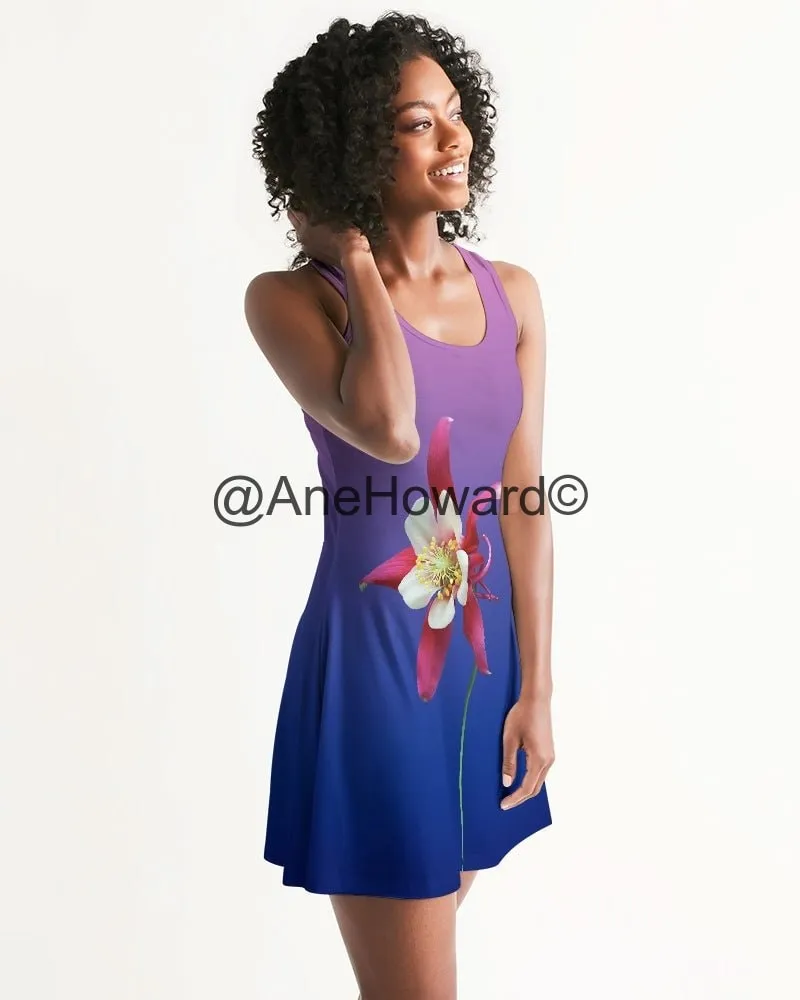 One Flower Women's Racerback Dress