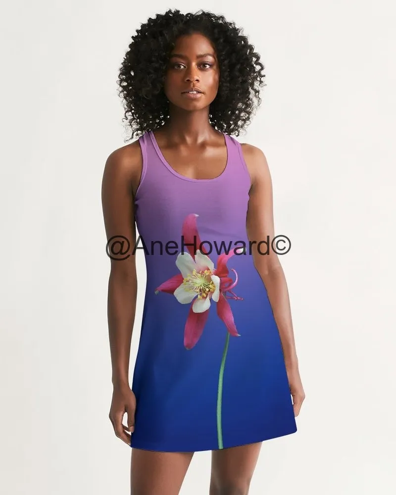 One Flower Women's Racerback Dress