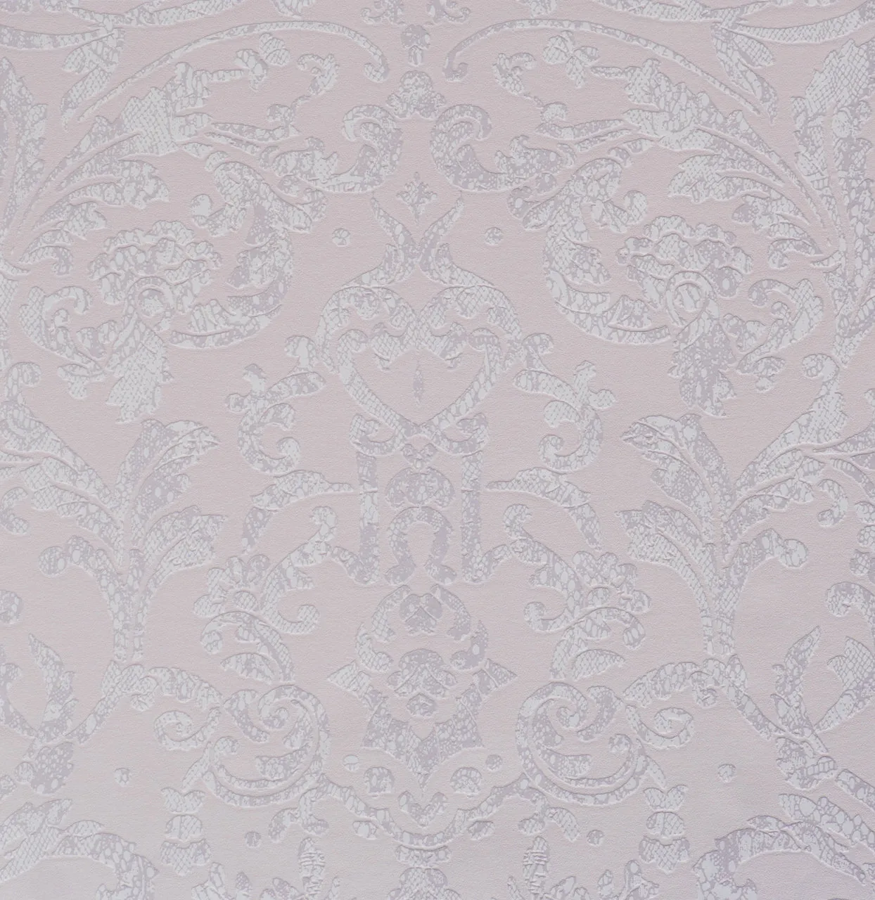 Opulent Embossed Floral Purple 48654 Wallpaper