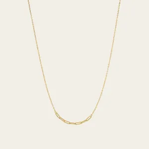 Paperclip Detail Necklace