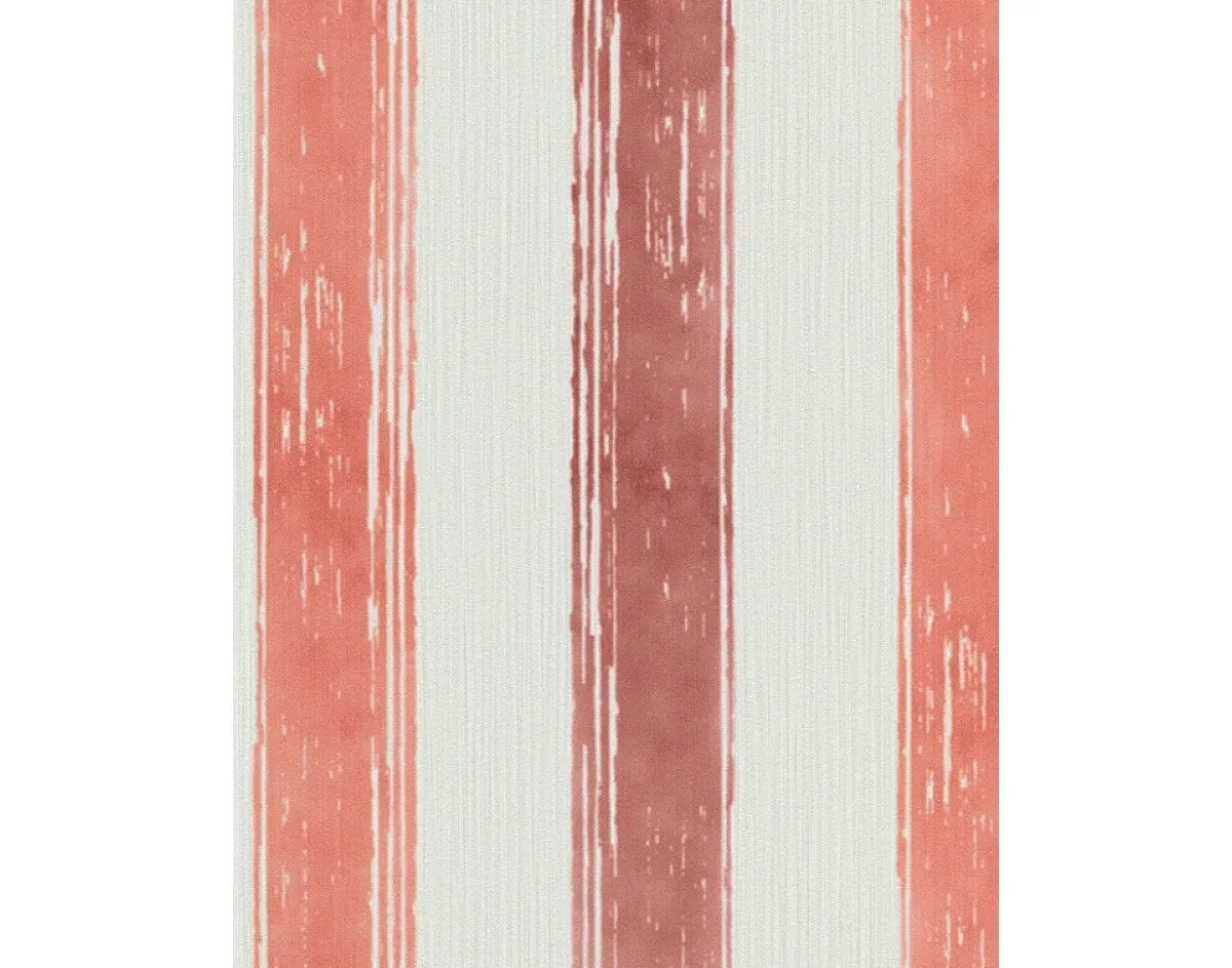 Pastel Stripes Red White 331540 Wallpaper