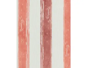 Pastel Stripes Red White 331540 Wallpaper