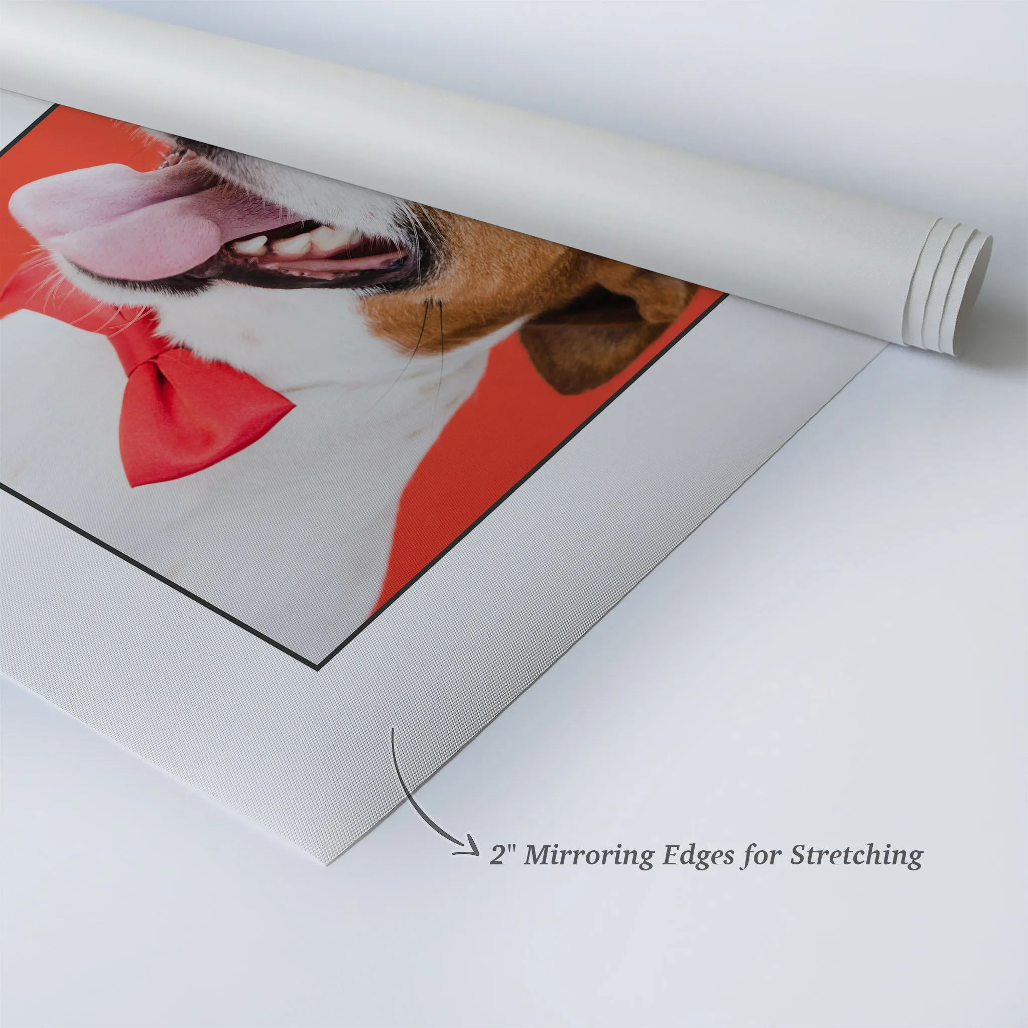 Personalized Gift Wall Art Custom Photo Pet - Life is Better with a Dog