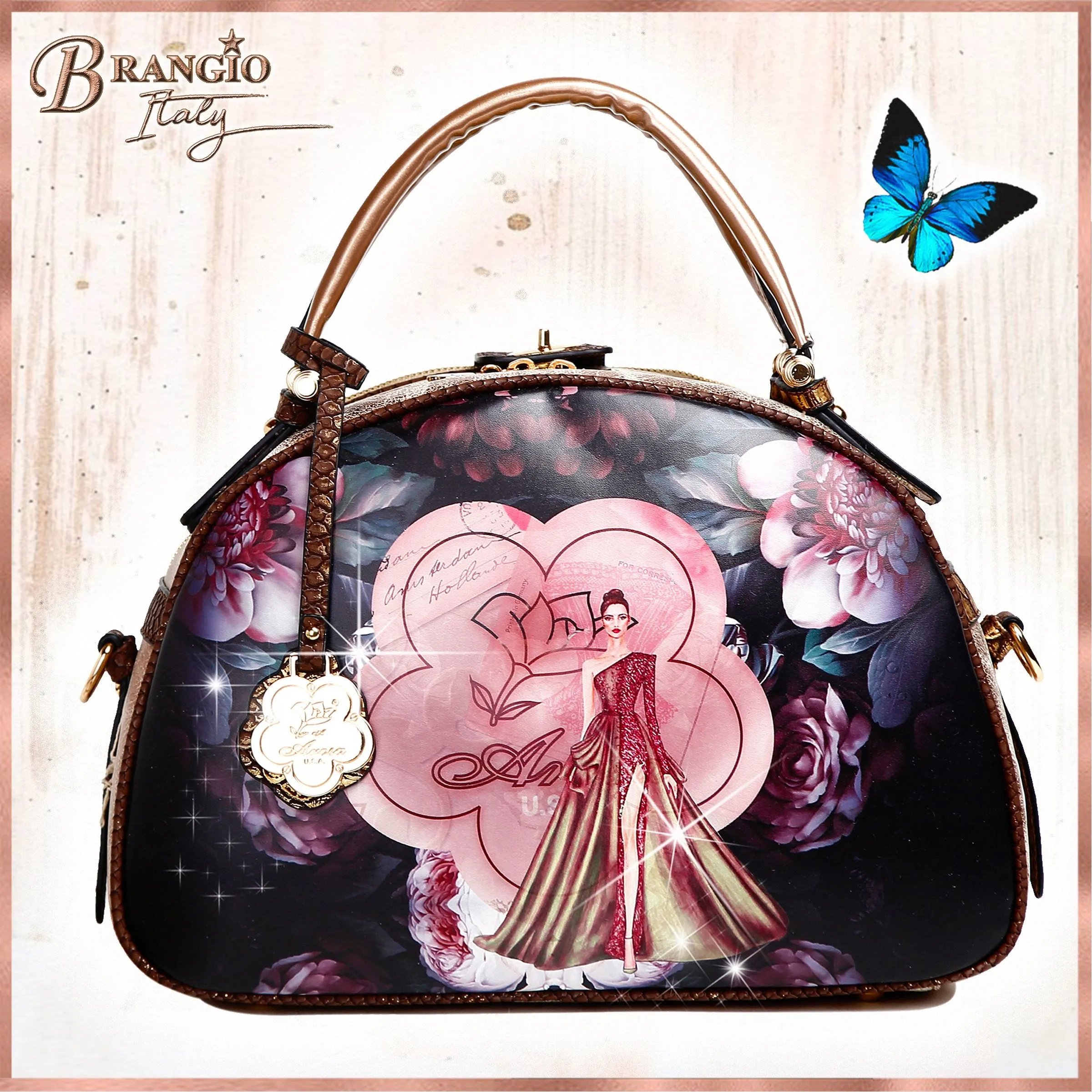 Queen Arosa Designer Luxury Bag [BG8606]