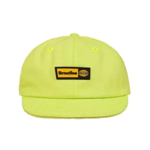 "BROUTINE" Casquette à petite visière Jaune fluo - URB1™