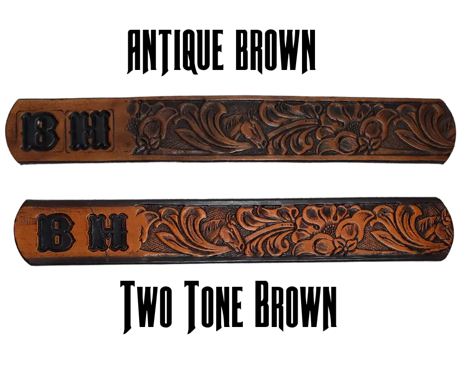 "Lil' Mustang" Leather KIDS/CHILDRENS Name Belt