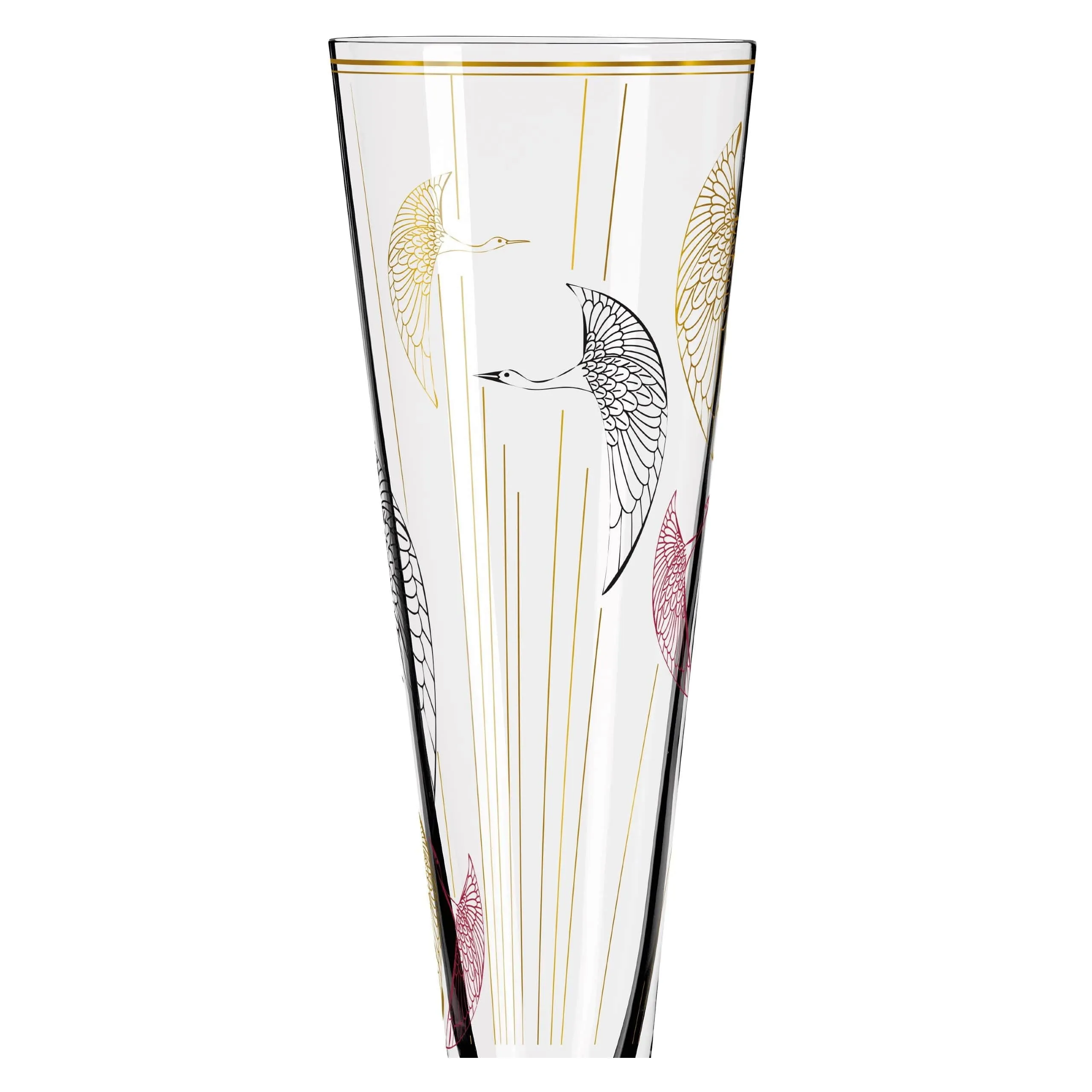 Ritzenhoff Gold Night Champagne Glass Concetta Lorenzo 200ml 1071018