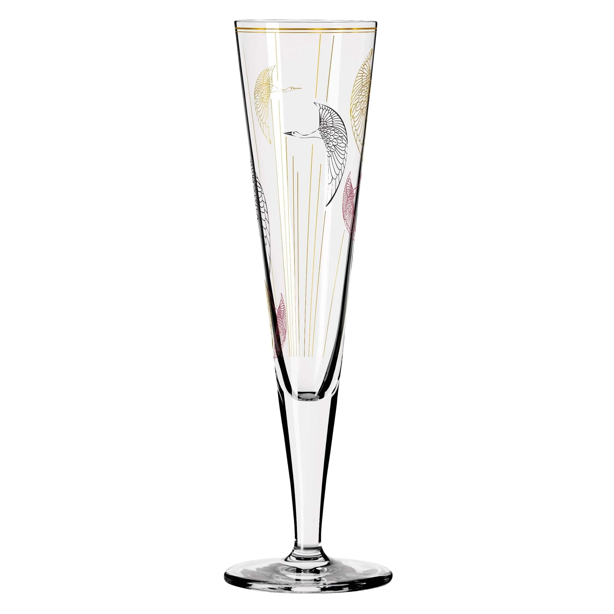 Ritzenhoff Gold Night Champagne Glass Concetta Lorenzo 200ml 1071018