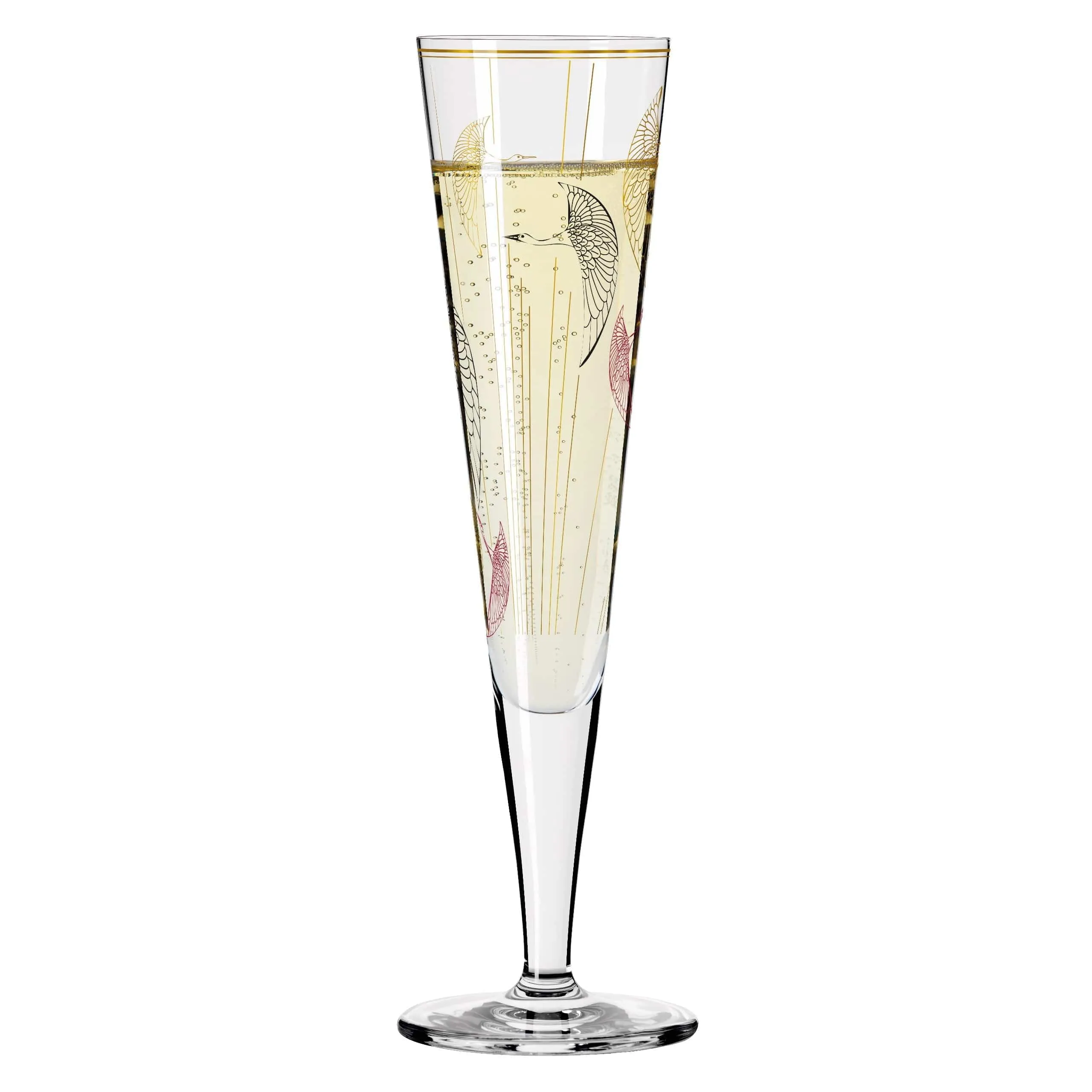 Ritzenhoff Gold Night Champagne Glass Concetta Lorenzo 200ml 1071018