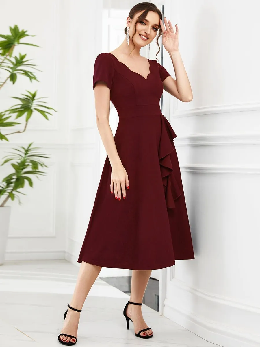 Roycebridal Miranda mother of the bride dress in burgundy Express NZ wide