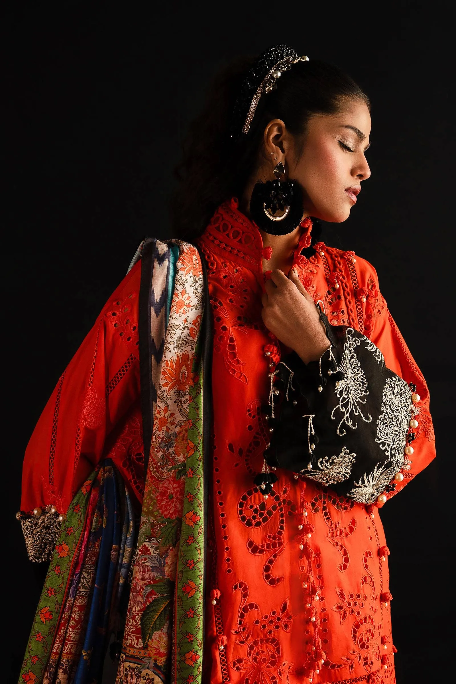 SANA SAFINAZ | LUXURY COLLECTION'24   | L241-001A-3CL