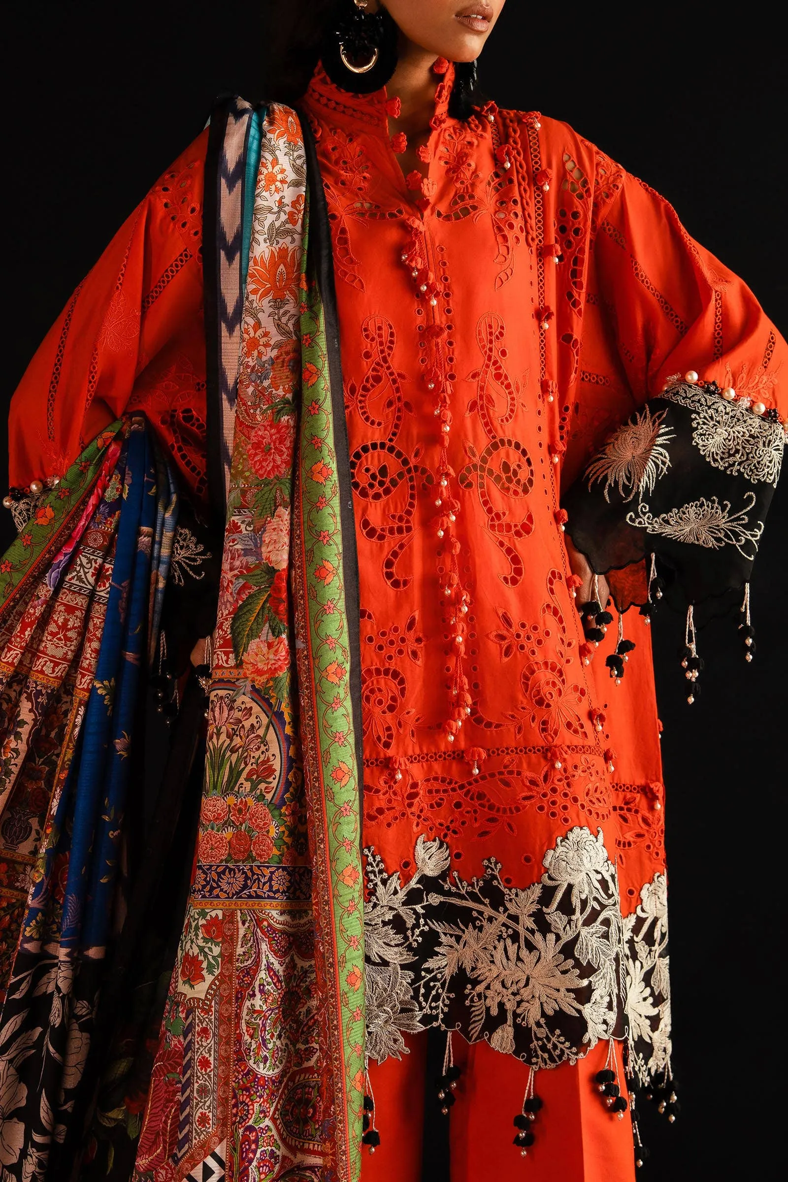 SANA SAFINAZ | LUXURY COLLECTION'24   | L241-001A-3CL