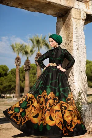 Shakira Green Dress