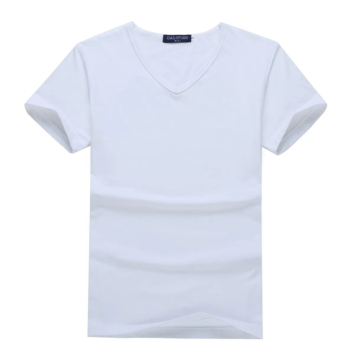 Short-Sleeved V-Neck T-Shirt