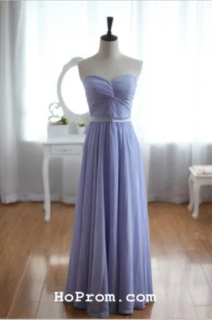Simple Chiffon A Line Prom Dress Chiffon Evening Dress