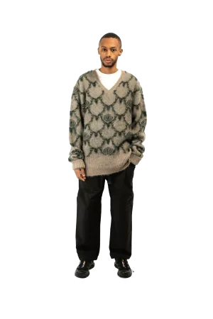 Skull&Target Loose Fit V Neck Sweater