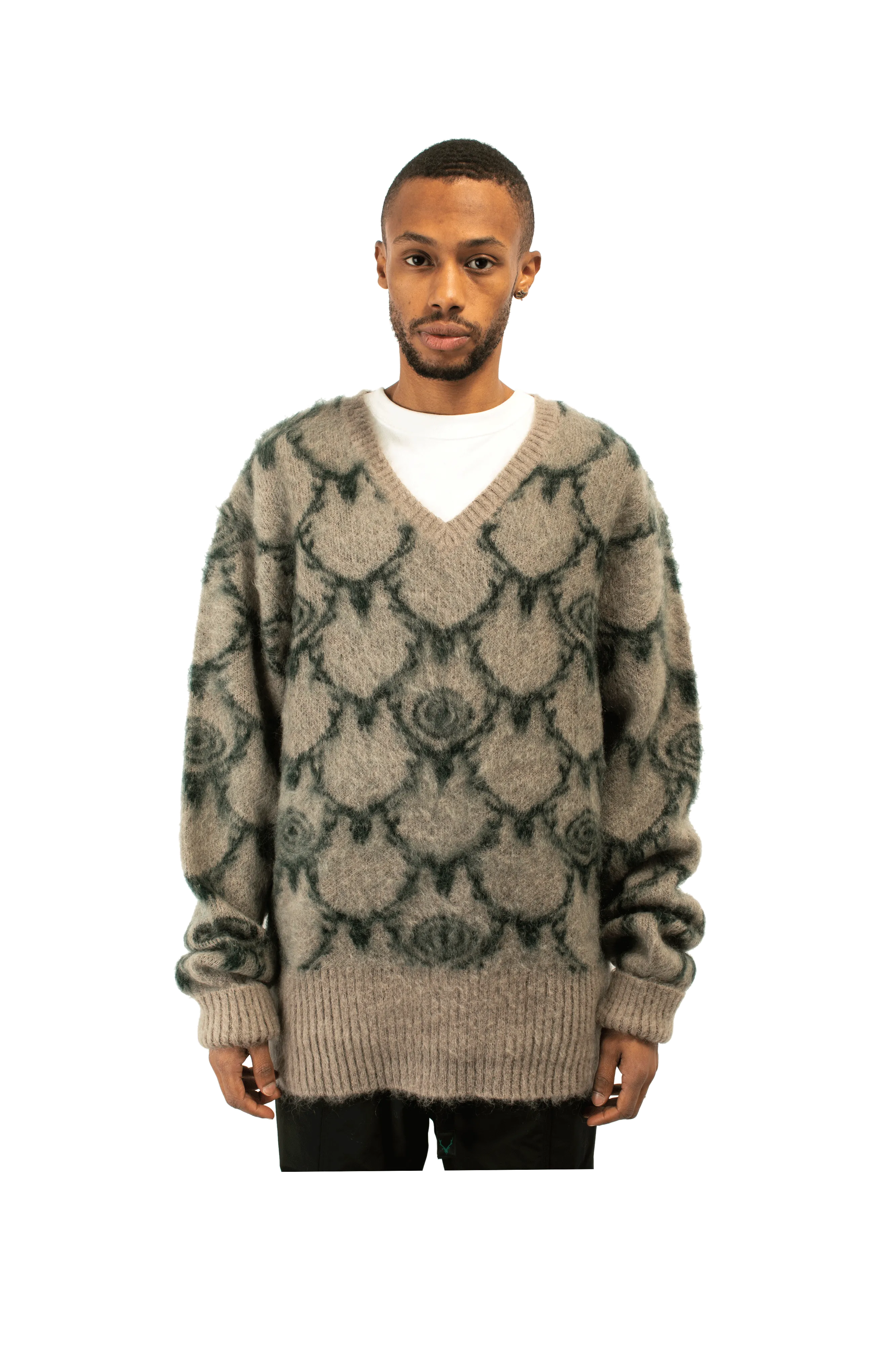 Skull&Target Loose Fit V Neck Sweater