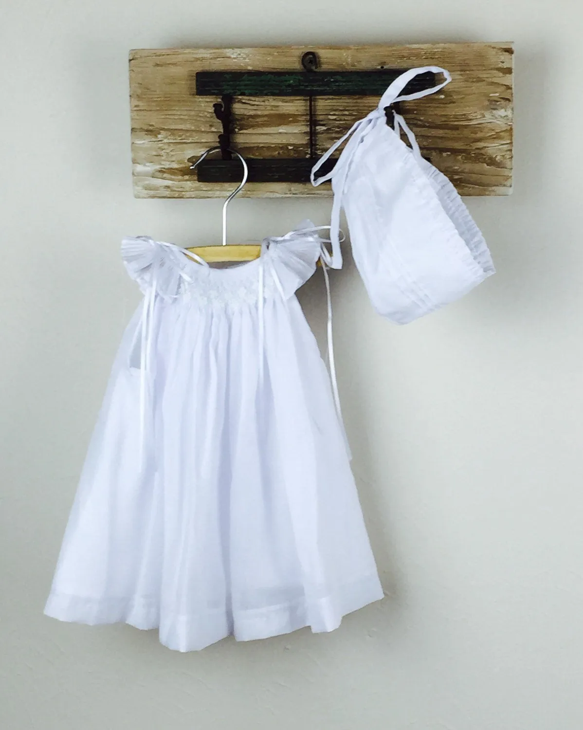 Smocked Dress Newborn Coming Home  Baby Girl Coming Home Outfit Going Home Outfit Newborn Hospital Outfit First Photoshoot Outfit Baby