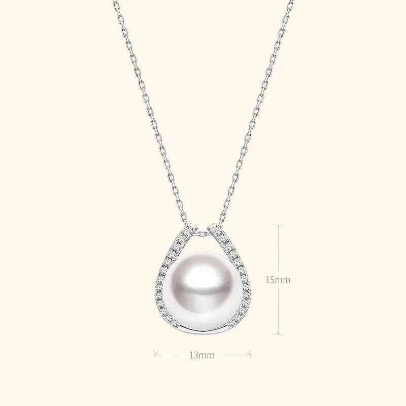 South Sea Pearl 18K Gold Diamond-Encrusted Haute Jewelry Modern Necklace