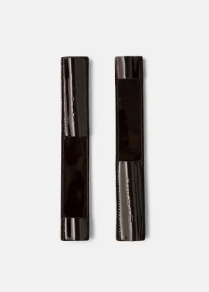 Spur Protectors Brown Gloss