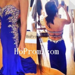 Strapless Backless Prom Dresses,Prom Dress,Evening Dress