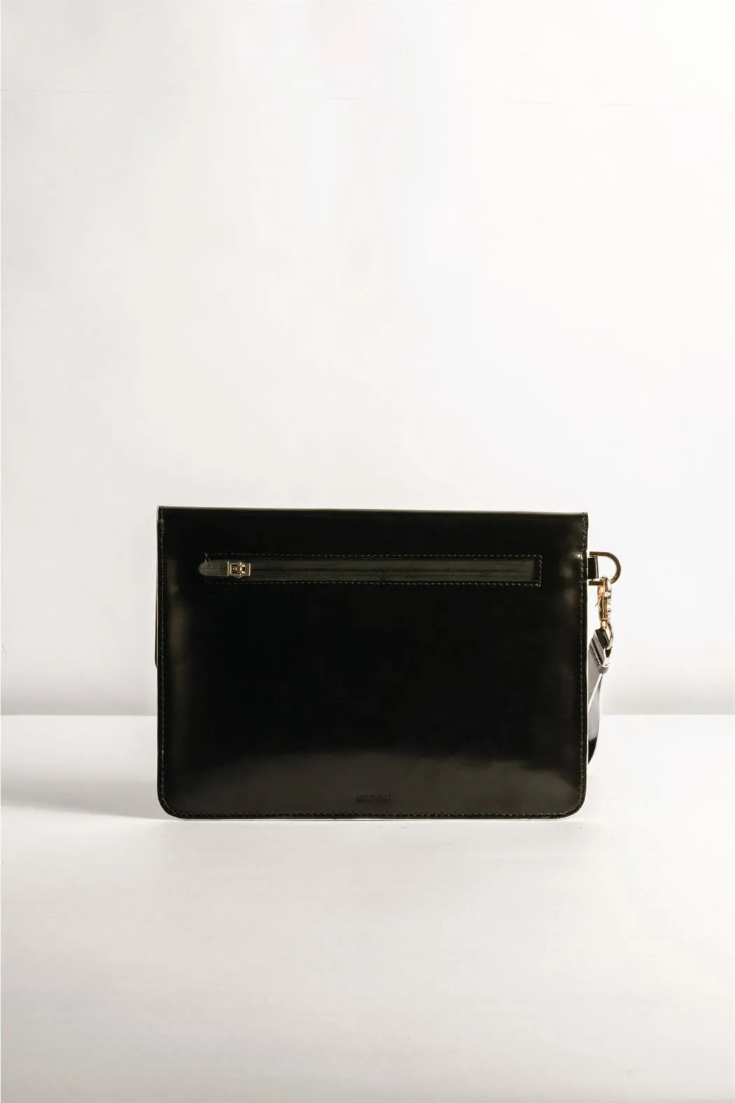 Tanned   I   Mini Sleeve      Black  TO/MS-BLK  I Leather Bag