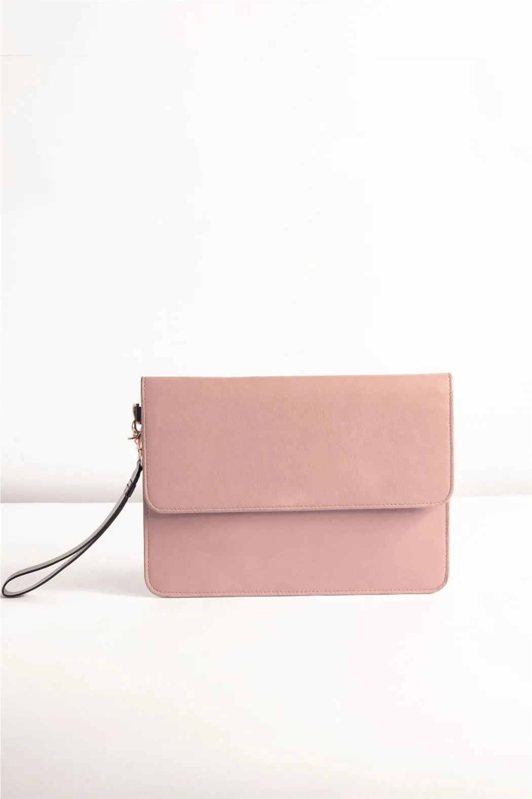Tanned   I   Mini Sleeve    Sleeve, Clutch  Dusty Rose  TO/MS-DR  I Leather Bag