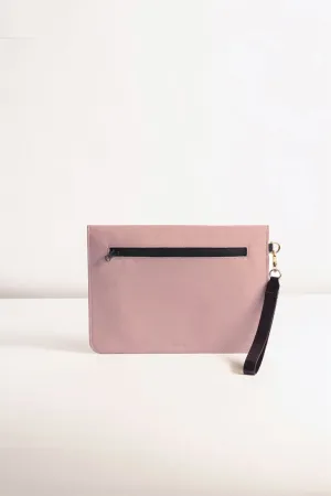 Tanned   I   Mini Sleeve    Sleeve, Clutch  Dusty Rose  TO/MS-DR  I Leather Bag