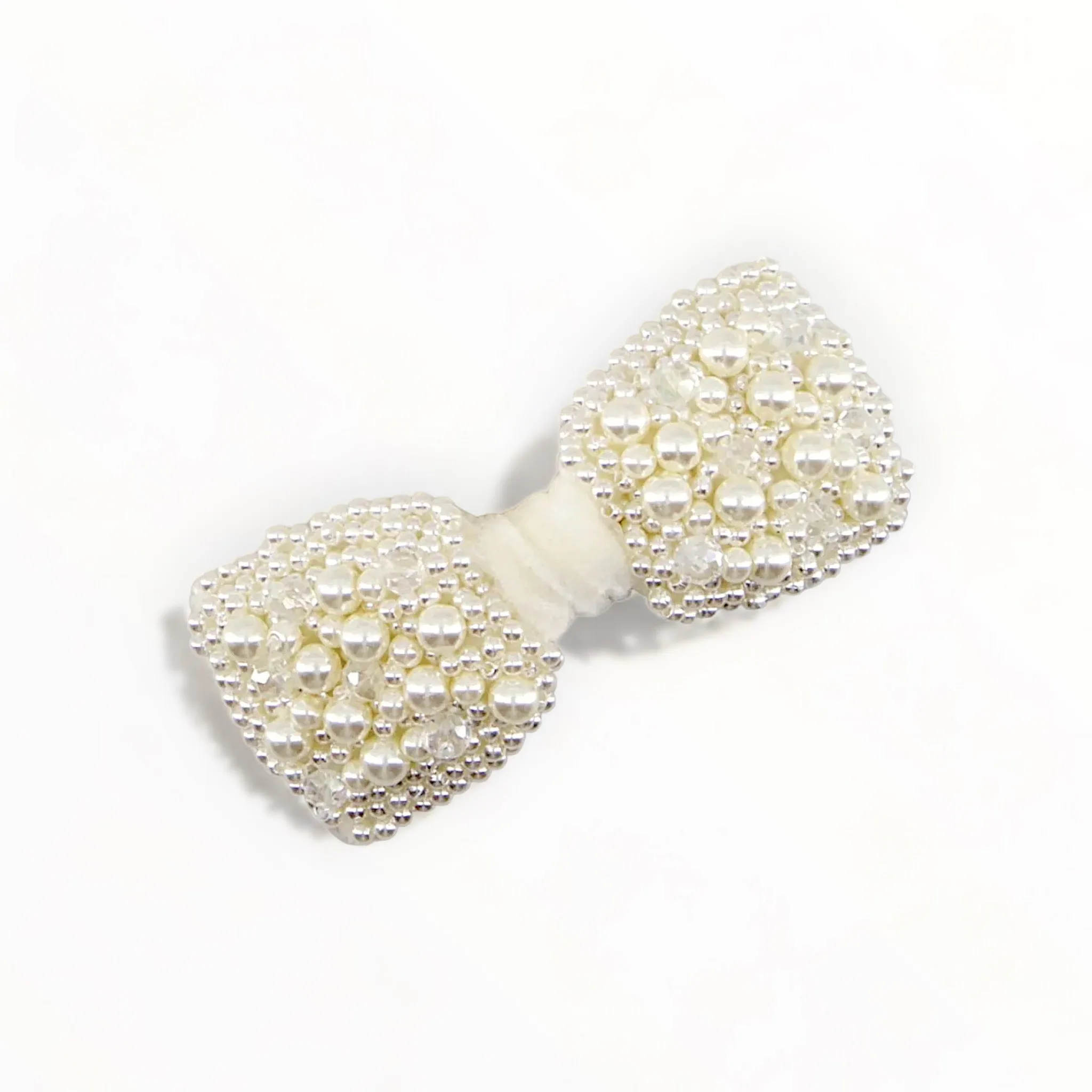 The Adelpha Designer Kids Pearl Bow Hair Clip