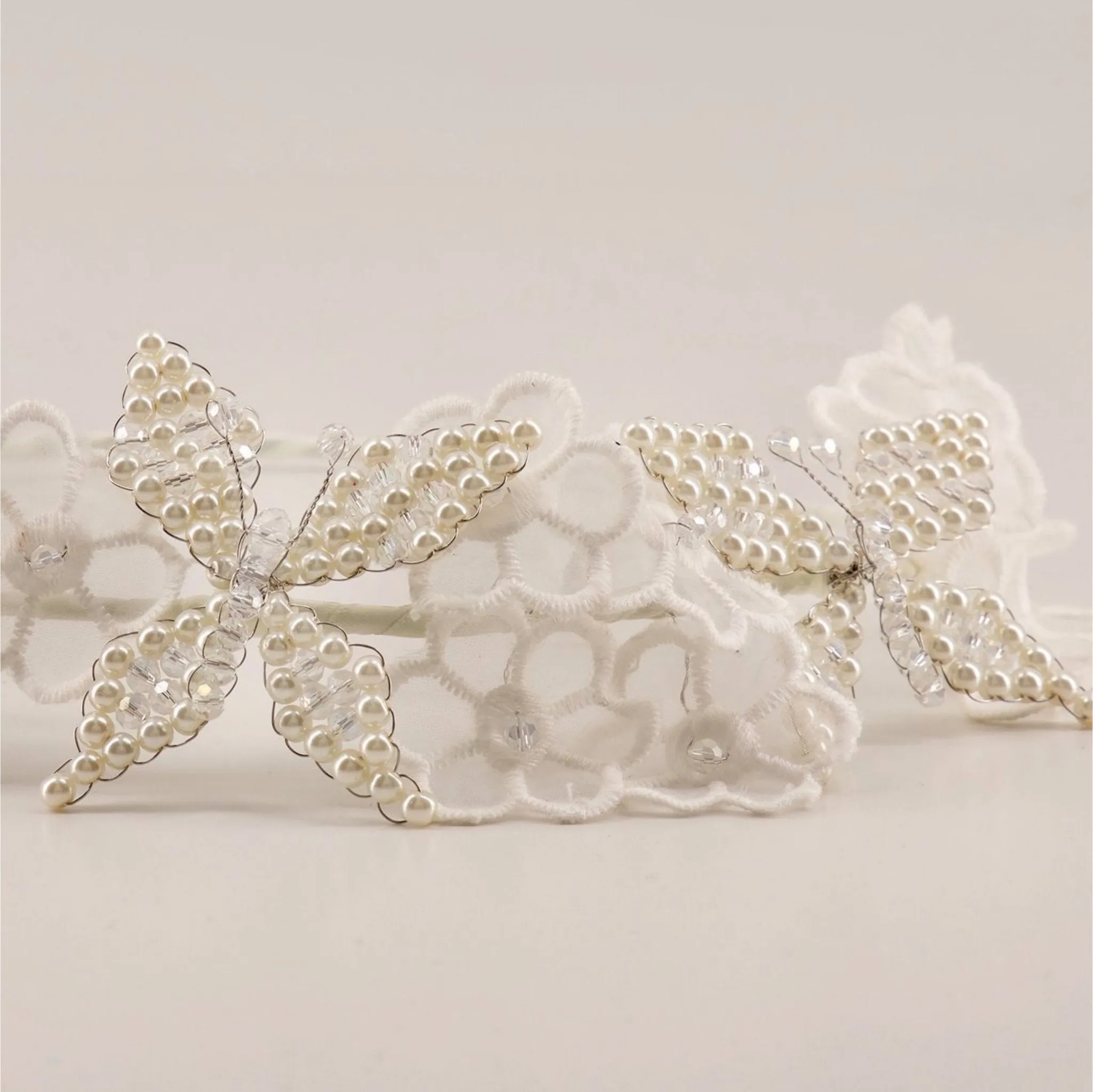 The Butterfly Kiss Designer Hair Garland