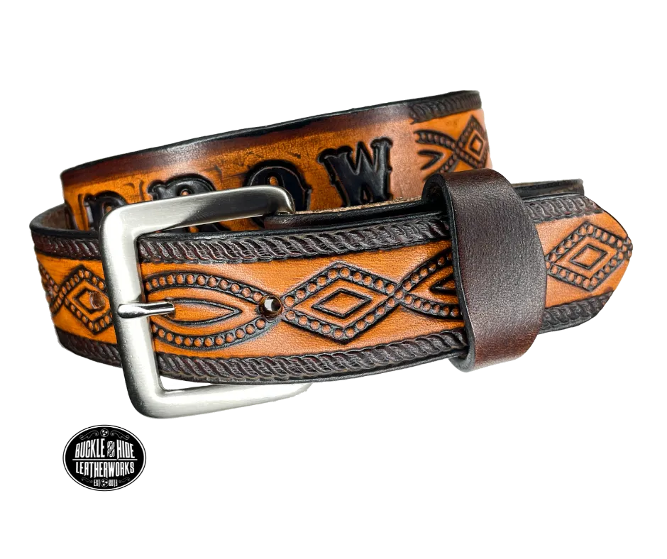 The Eastwood Name Leather Belt